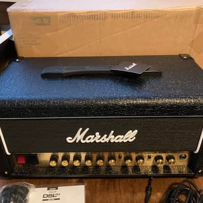 Marshall DSL20HR 2-Channel 20-Watt Guitar Amp Head 2018 - Present - Black image 2