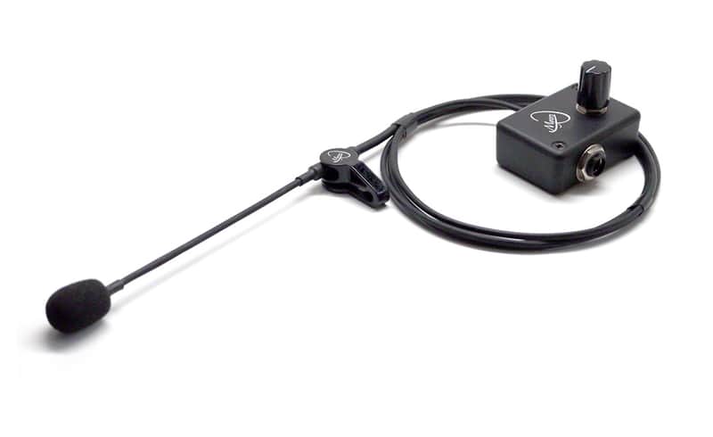 "THE FEATHER" SOPRANO WITH B FOOT MICROPHONE SYSTEM with FLEXIBLE MICRO-GOOSE NECK by Myers Pickups image 1