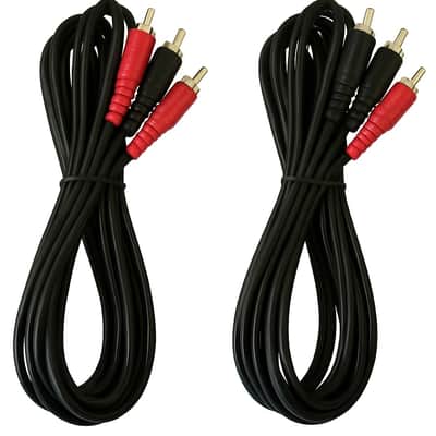 8 Absolute 12' RCA Interconnect Cable Wire Marine Car Amplifier Stereo Home Audio image 4