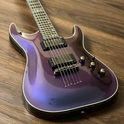 Schecter Hellraiser Hybrid C-1 UV in Ultra Violet image 3