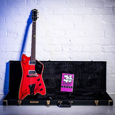 Gretsch Billy Bo Firebird Hand signed and Pinstriped by Billy Gibbons ZZ TOP 2006 - Red image 2