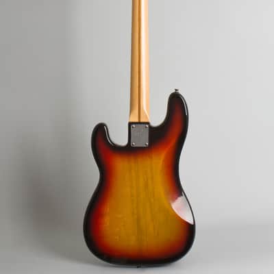 Fender  Precision Bass Solid Body Electric Bass Guitar (1976), ser. #76-51232, original black tolex hard shell case. image 2