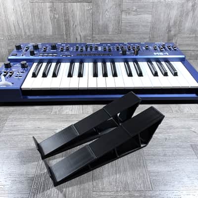 15º Stand for Behringer MS-1 / MS-101 Synth - Roland SH101- Color BLACK - by KZcraftworks -US Seller image 7