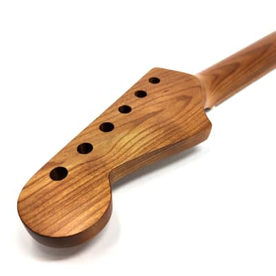 Brio Nitro Satin Roasted Maple S-Style Neck w/Walnut Truss Rod Plug image 7