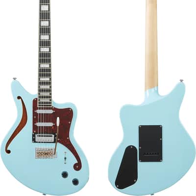 D'Angelico Premier Bedford SH Electric Guitar - Sky Blue image 6