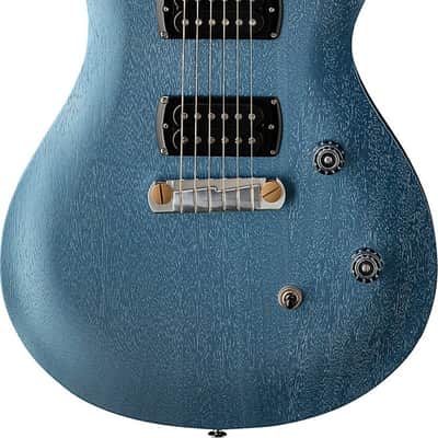 PRS SE CE 24 Standard Stoptail Satin Electric Guitar, Rosewood Fingerboard, Ice Blue Metallic image 2