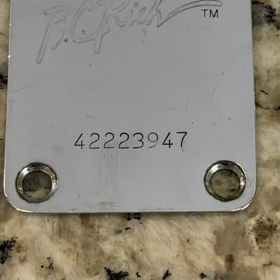 B.C. Rich Neck Plate - Chrome image 2