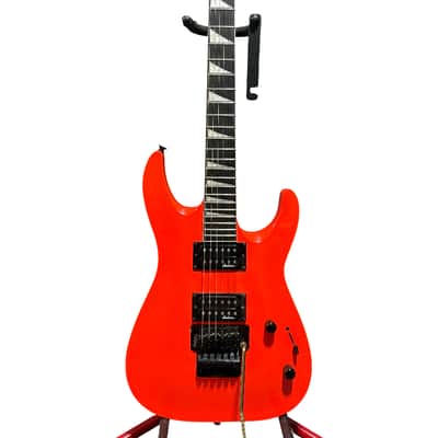 Jackson Dinky JS32 DKA Arch Top Electric Guitar Neon Orange (Demo) image 1