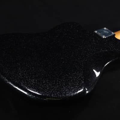 Fender Limited Edition Gold Foil Jazzmaster Ebony Fingerboard - Black Sparkle 539 image 3