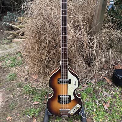 1975 Höfner 500/1 Violin "Beatles" Bass - Sunburst - OHSC image 17
