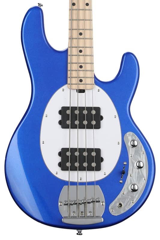 Sterling By Music Man StingRay RAY4HH Bass Guitar - Cobra Blue image 1