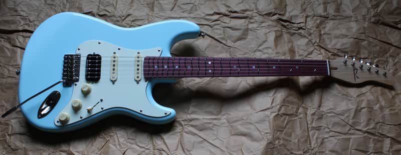 Rizzuto Guitars True Temperament VRS w/ Fender Stratocaster Clapton Midboost Strat Preamp image 1