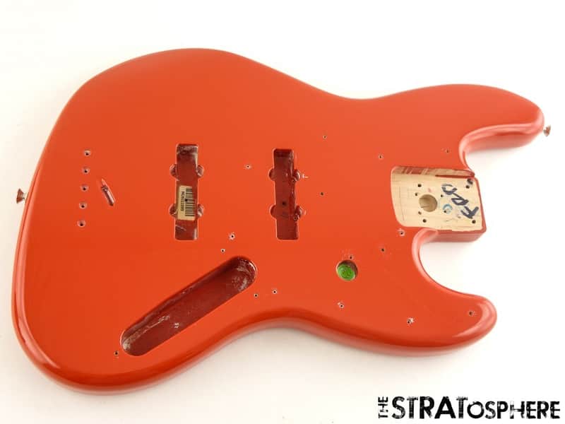 Fender Vintera II 60s RI J Jazz BASS BODY Bass Alder Fiesta Red! image 1
