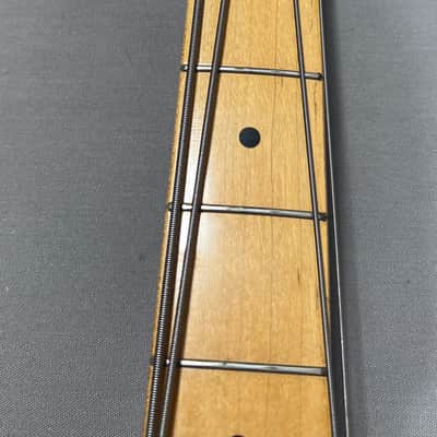 '80's Squier Bullet Bass B-34 3-Color Sunburst image 11