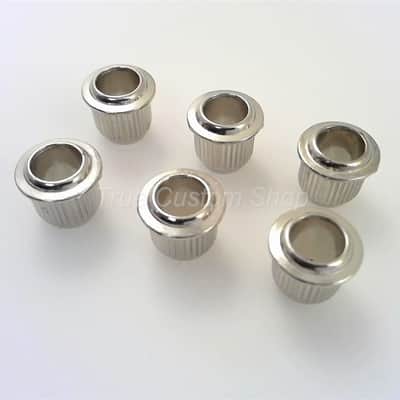 True Custom Shop® 6 Vintage Size Tuner Bushings For Fender Strat & Tele Guitars image 1