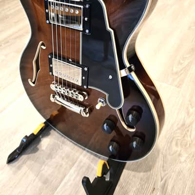 D'Angelico Premier DC Mini 2025 - Brown Burst (+ extras) image 12