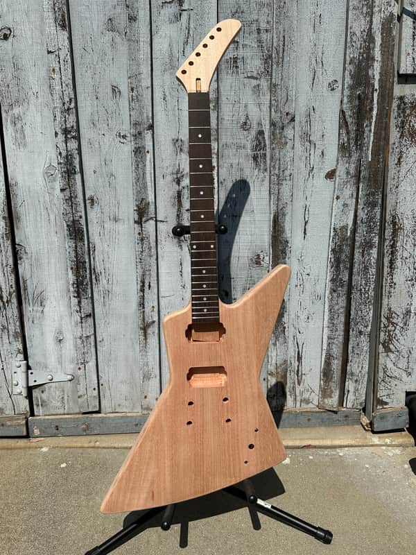 DIY Explorer Style Guitar Kit image 1