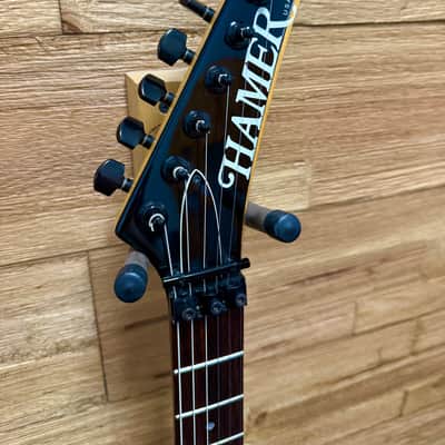 Hamer USA Chaparral Standard Guitar- 1988- Neon Yellow- 8lbs 4oz w/OHSC image 7