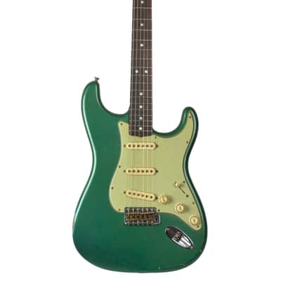 New Fender Custom Shop Andy Hicks Masterbuilt '64 Fat Strat Journeyman Sherwood Metallic #AH0237 image 7