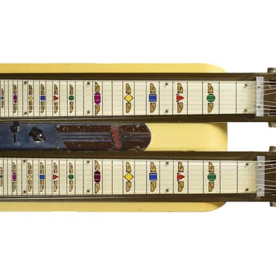 National Grand Console Double Neck Lap Steel 1950's image 1