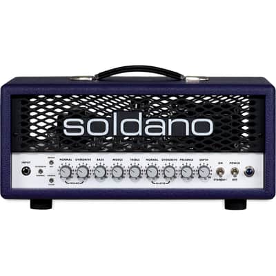 Soldano SLO-30 Guitar Amplifier Head (30 Watts), Purple image 1
