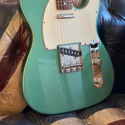 Fender 1971 Reissue Telecaster in Rare Sherwood Green Finish CIJ 2002 w/ Hardcase image 6