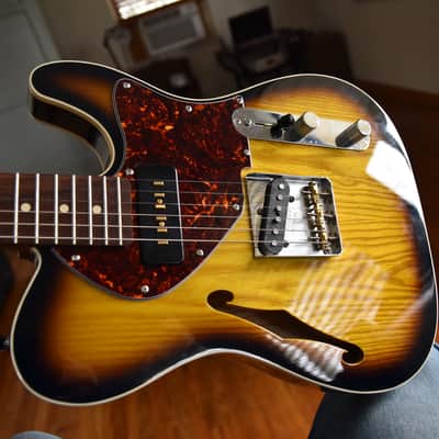 Warmoth Telecaster Semi Hollow , 2025, Exceptional condition & specs, ( Fender Licensed American Professional II Thinline equivalent) image 1