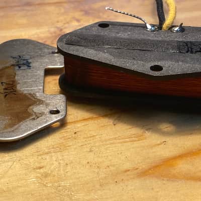 General Vintage Tone 1955 Telecaster Pickup set Scatter wound NOS coil wires 2020 Aged image 4