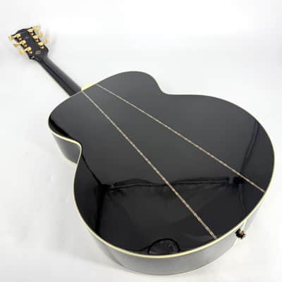 2024 Gibson Custom Shop Elvis Presley SJ-200 - Ebony image 4