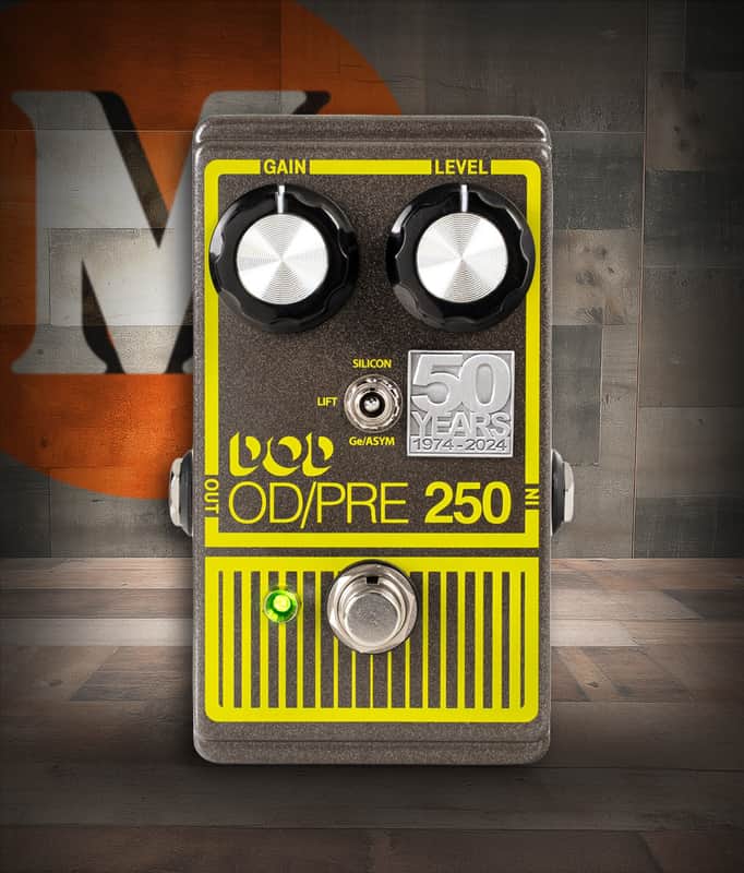 Digitech DOD-250-50TH Overdrive Preamp 250. 50th Anniversary Edition (DOD-250-50TH-U) image 1