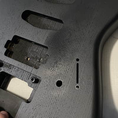 2022 Charvel Mexico San Dimas Style 1 Sassafras Satin HSS Guitar Body Floyd Ready image 8