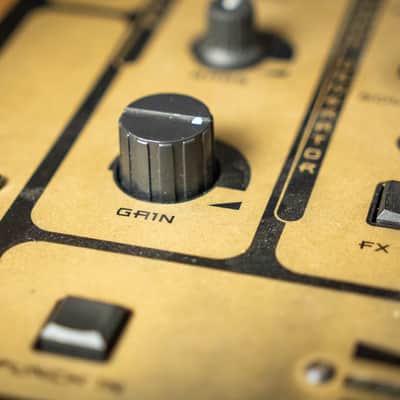Intimidation Apex Gold rotary DJ mixer (mid-90s) image 3
