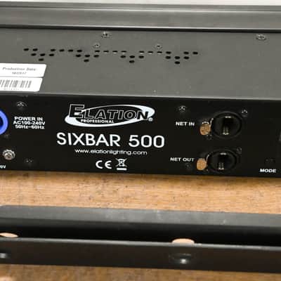 Elation SIXBAR 500 6x 12W RGBAW+UV LED Batten Fixture CG013Z8 image 7