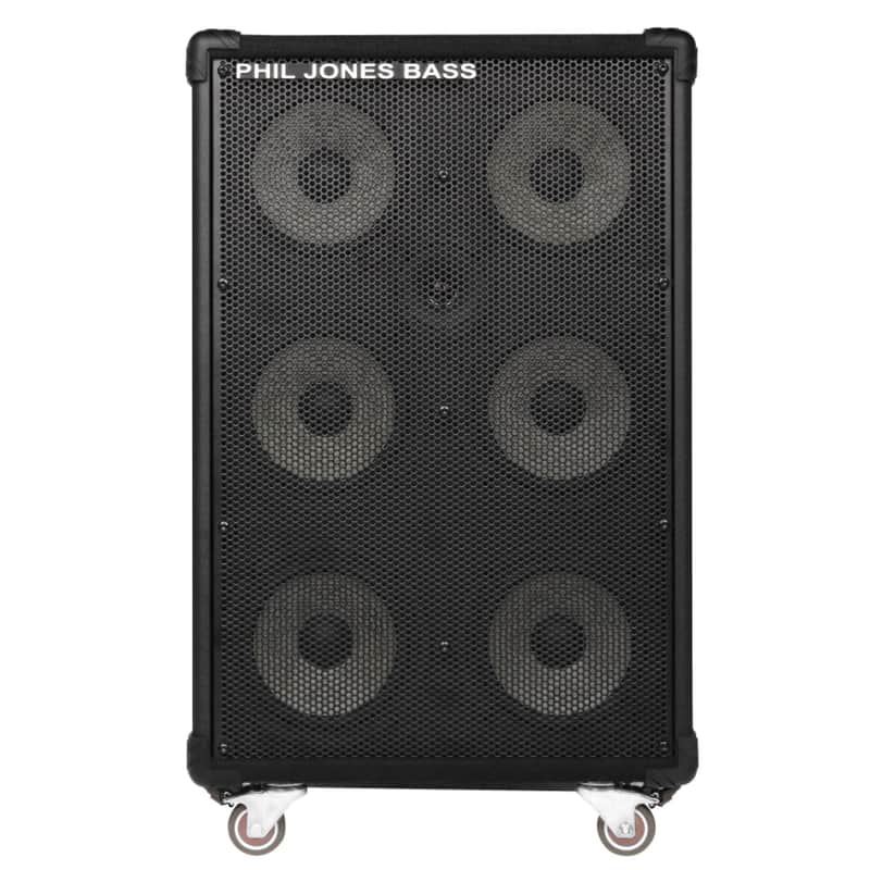 Phil Jones CAB 67 500 Watt 8 ohm Cabinet 6x7” + 3” Tweeter - Black image 1