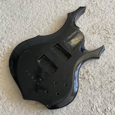 Black Basswood ESP LTD Electric Bass Body image 1