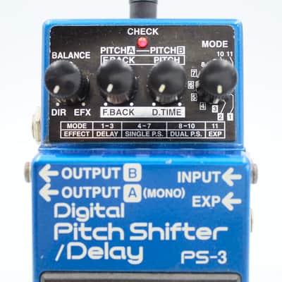 Boss PS-3 Digital Pitch Shifter / Delay Pink Label Guitar Effect Pedal ZG14004 image 3