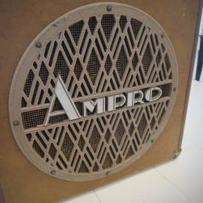 AMPRO Speaker Cabinet 12" 16 OHM Jensen Plug & Play Circa-1948-Brown Wrap image 5