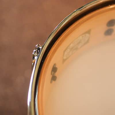 Pearl 13x3 Maple Natural Piccolo Snare Drum image 6