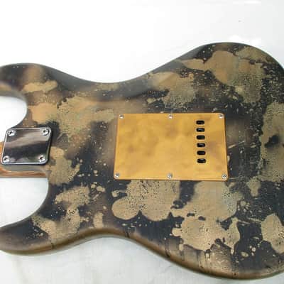 Custom stratocaster unique Right handed electric guitar 2021 image 3