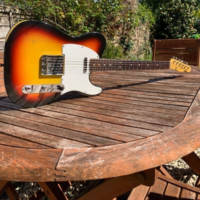1966 Fender Telecaster 3 Tone Sunburst image 8