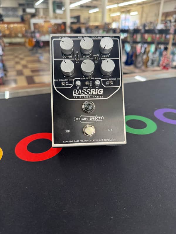 Origin Effects BASSRIG '64 Black Panel