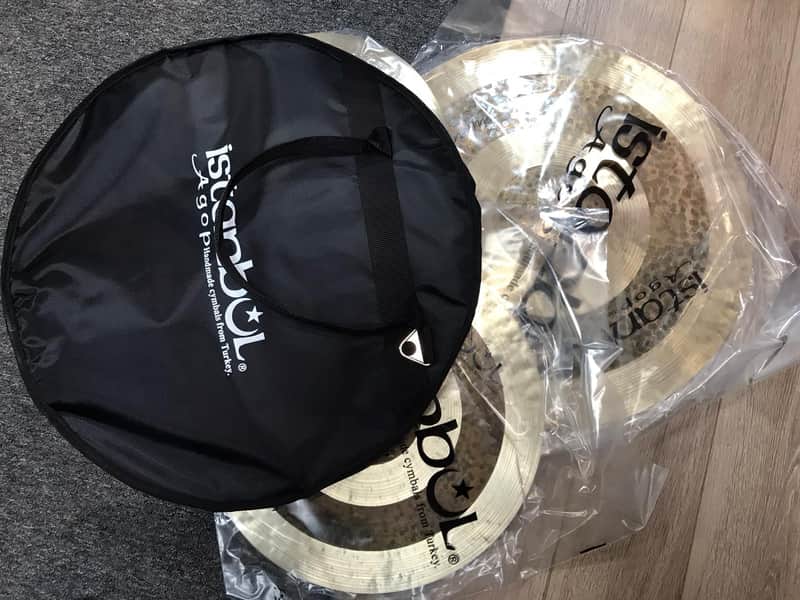 Istanbul Agop  Custom Sultan Cymbal Pack 14'' 16'' 20'' with Softbag image 1