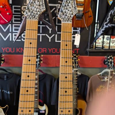 VALKENBURG USA Doubleneck Tele strat DRAGON GUITAR image 9