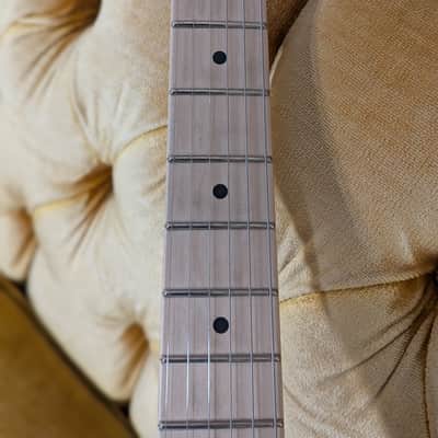 EVH Striped Series Left Handed Electric Guitar - Red, Black and White Stripes image 4