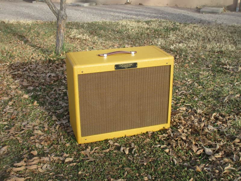 Carl's Custom Amps 2x10  Lacquered Tweed Extension Cabinet  Your Choice of Speakers image 1
