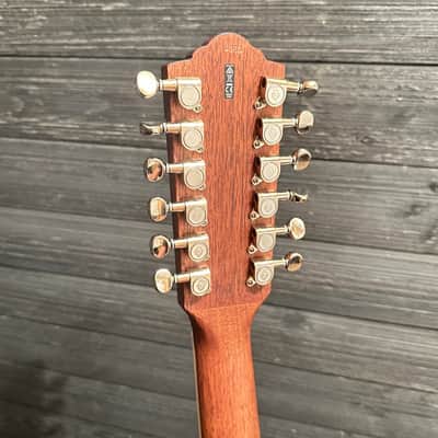 Guild D-2612CE Deluxe 12-String Cutaway Acoustic-Electric Guitar - Antique Sunburst image 9