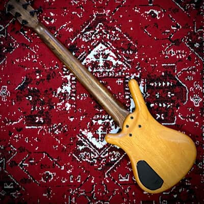 price dropped - 2008 German Warwick Corvette $$ 6 strings in Natural finish image 5