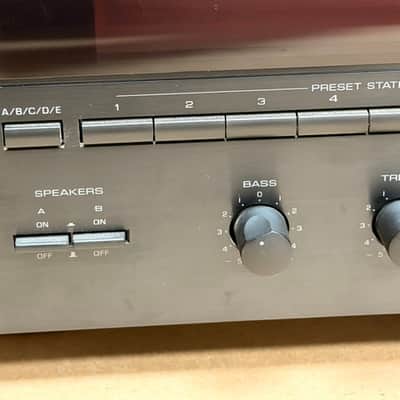 Yamaha RX-596 Natural Sound Stereo Receiver - 80W RMS w/ Phono Stage - Good Condition image 5