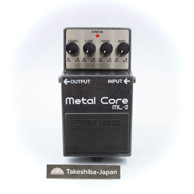 Boss ML-2 Metal Core Distortion Guitar Effect Pedal H2B4374