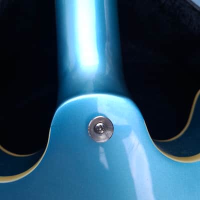 Epiphone Noel Gallagher Signature Supernova Manchester Blue - Peerless factory Korea - OHSC image 9